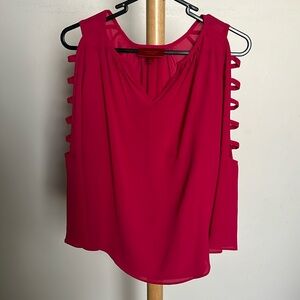 Fuchsia, long sleeve blouse by Jennifer Lopez